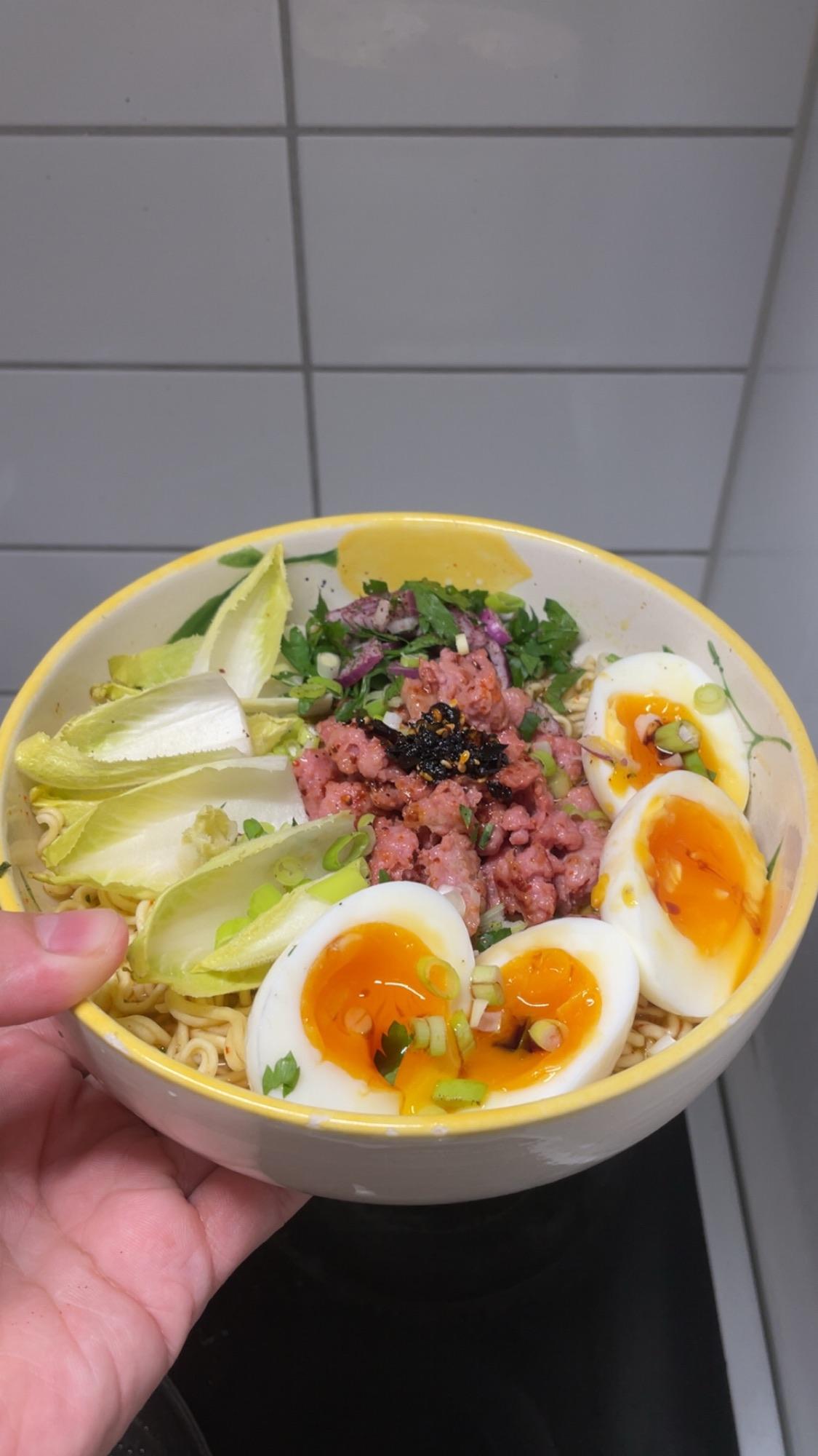 Chorizo ramen