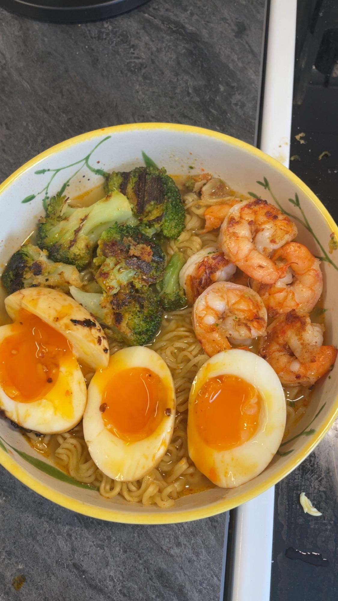 Shrimp ramen
